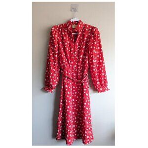 Vintage Marjorie Hamilton Jacquard Dress